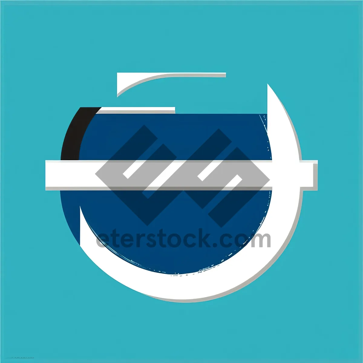 Picture of Modern 3D Business Icon Symbol