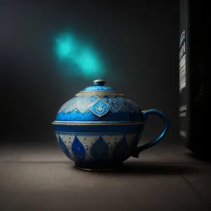 Traditional Porcelain Teapot for Herbal Tea