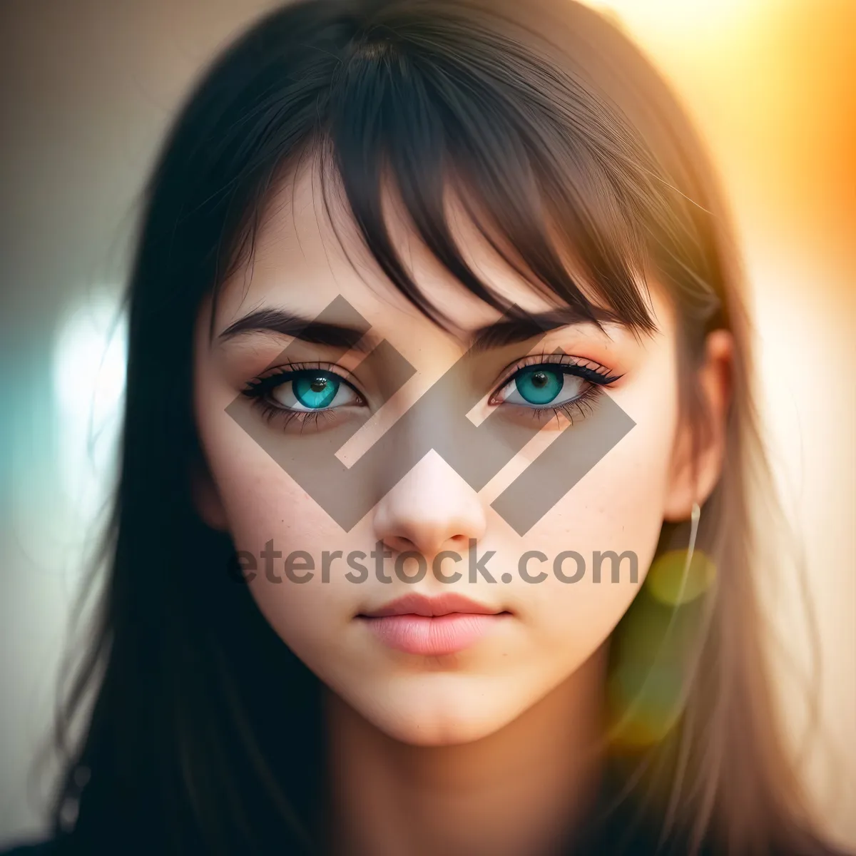 Picture of Exquisite Doll: Alluring Beauty in Close-up