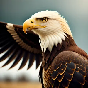 Bald Eagle: Majestic Hunter with Piercing Gaze
