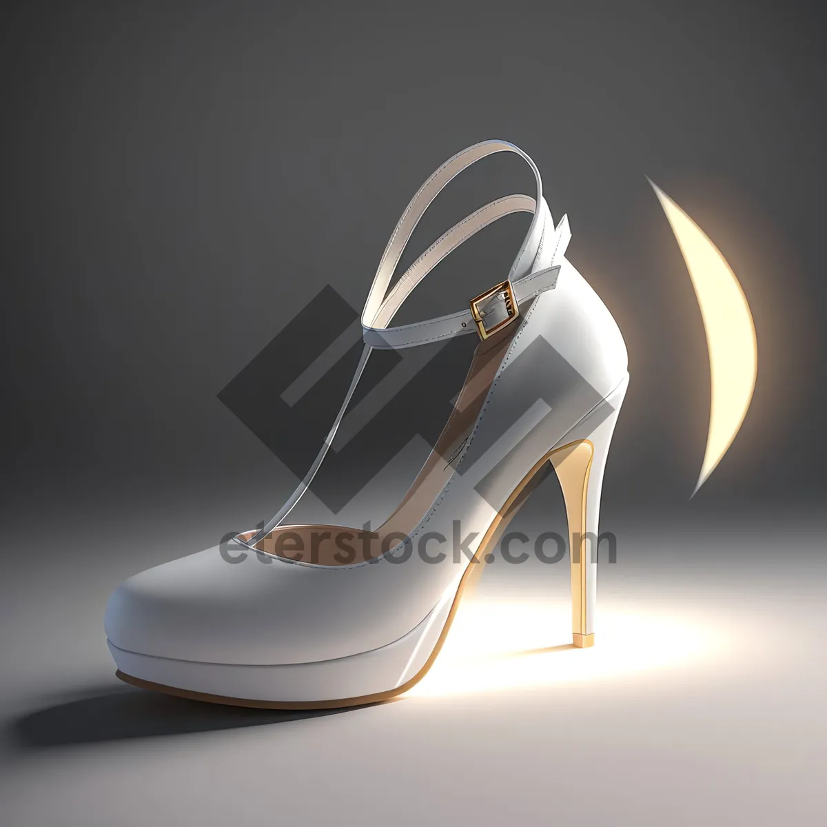 Picture of 3D Cartoon Golfer Shoes