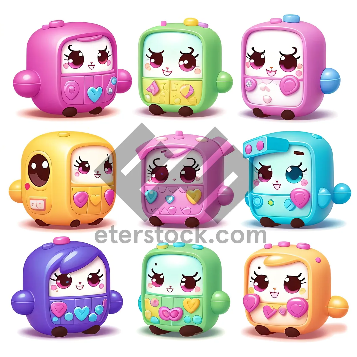 Picture of Adorable Jelly Toy Cartoon for Children