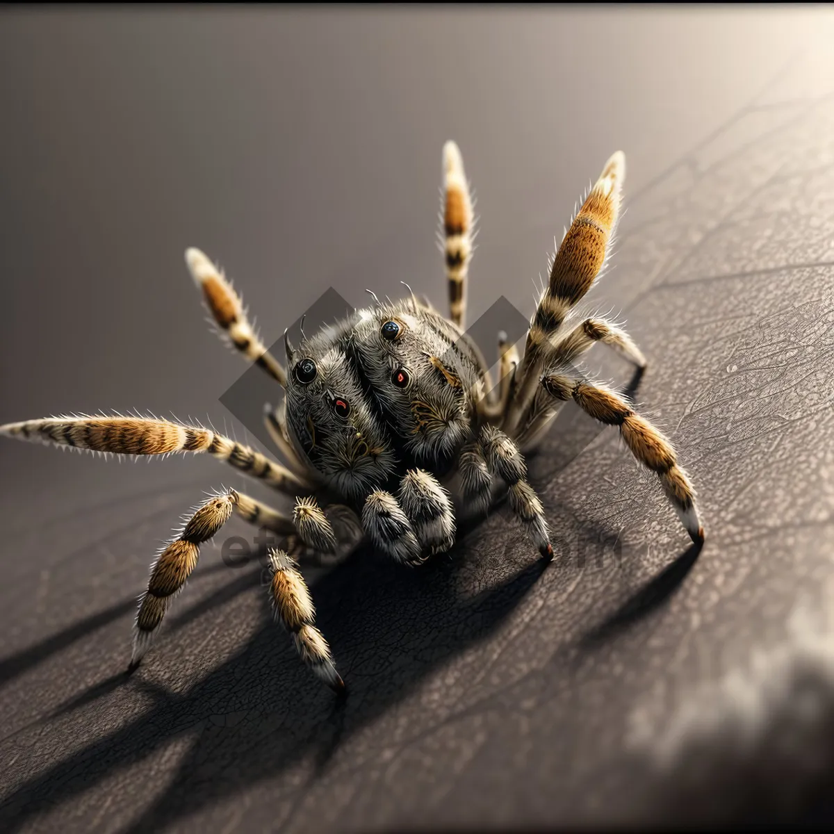 Picture of Creepy Crawlers: Black Spider with Poisonous Bite