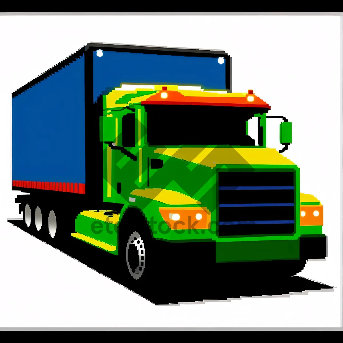 Picture of Truck on the Highway: Efficient Freight Transportation