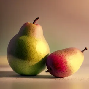 Juicy and Fresh Yellow Pear - Delicious and Healthy Snack