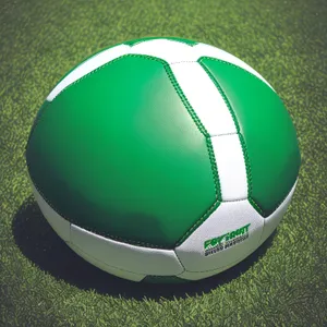 Soccer Ball with Flags: International Athletic Competition