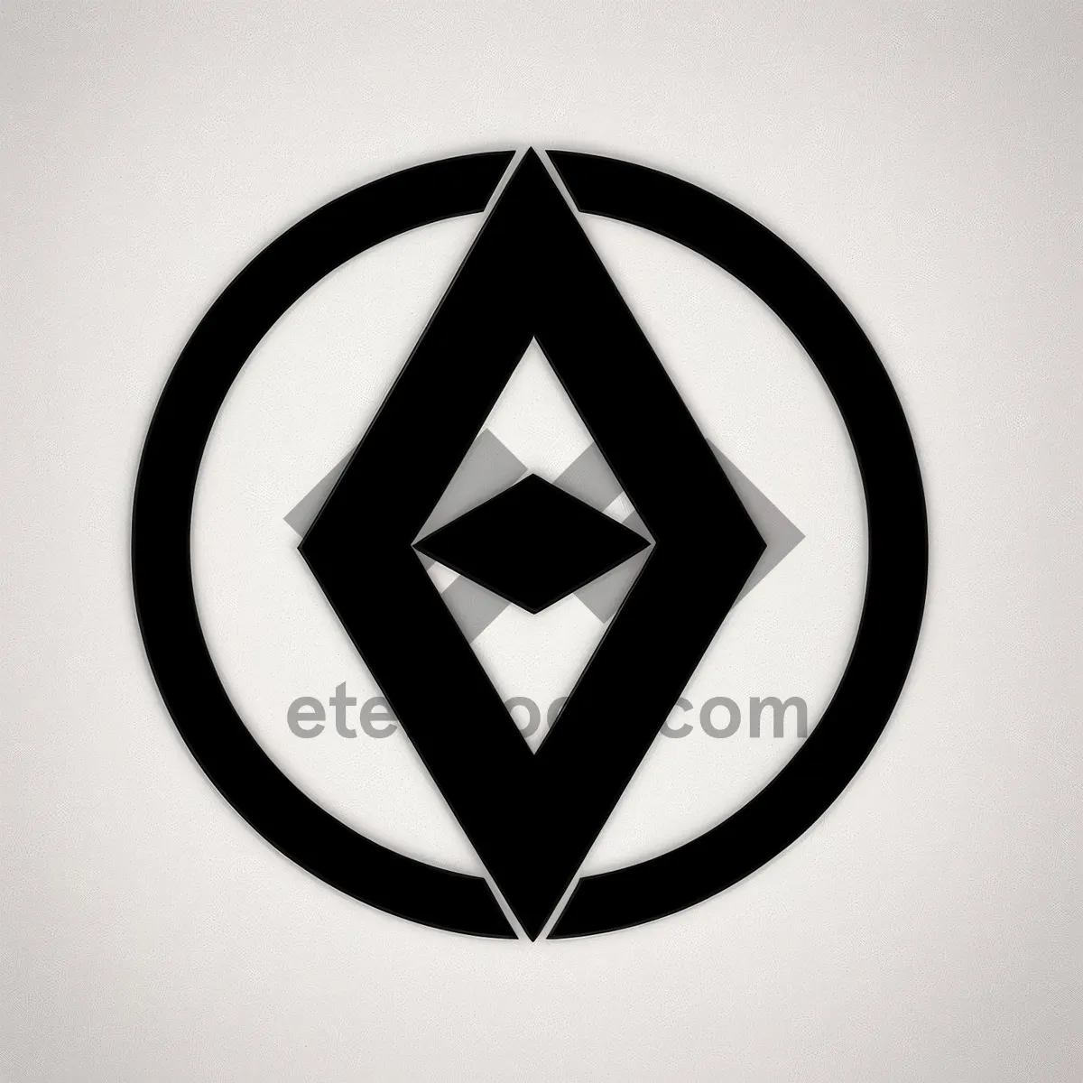 Picture of Symbolic Black Heraldry Design Icon