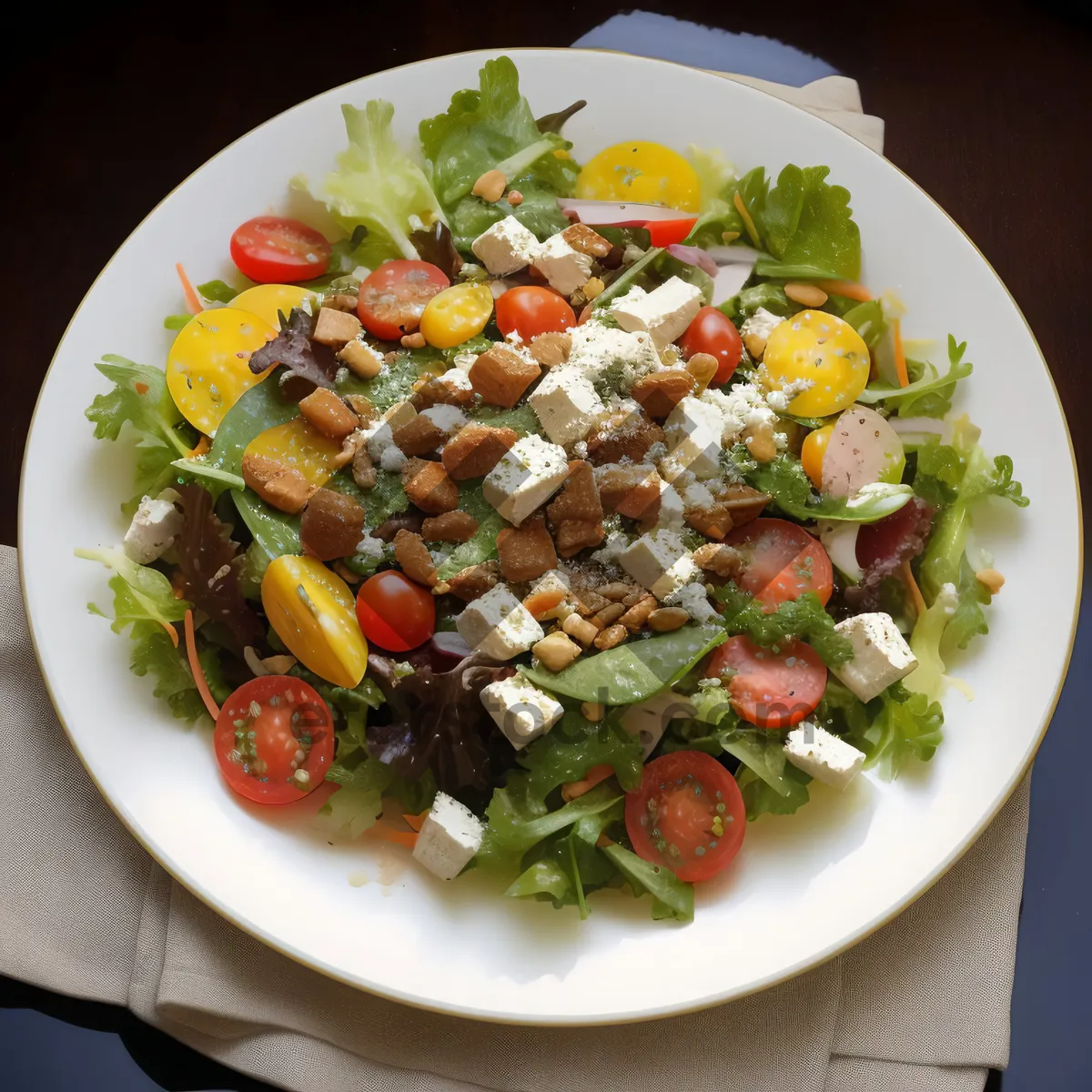 Picture of Healthy and Delicious Gourmet Grilled Vegetable Salad