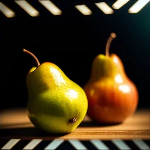 Sweet and Juicy Ripe Pear - Healthy and Nutritious Snack