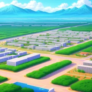Tranquil Golf Haven Amidst Rural Scenery