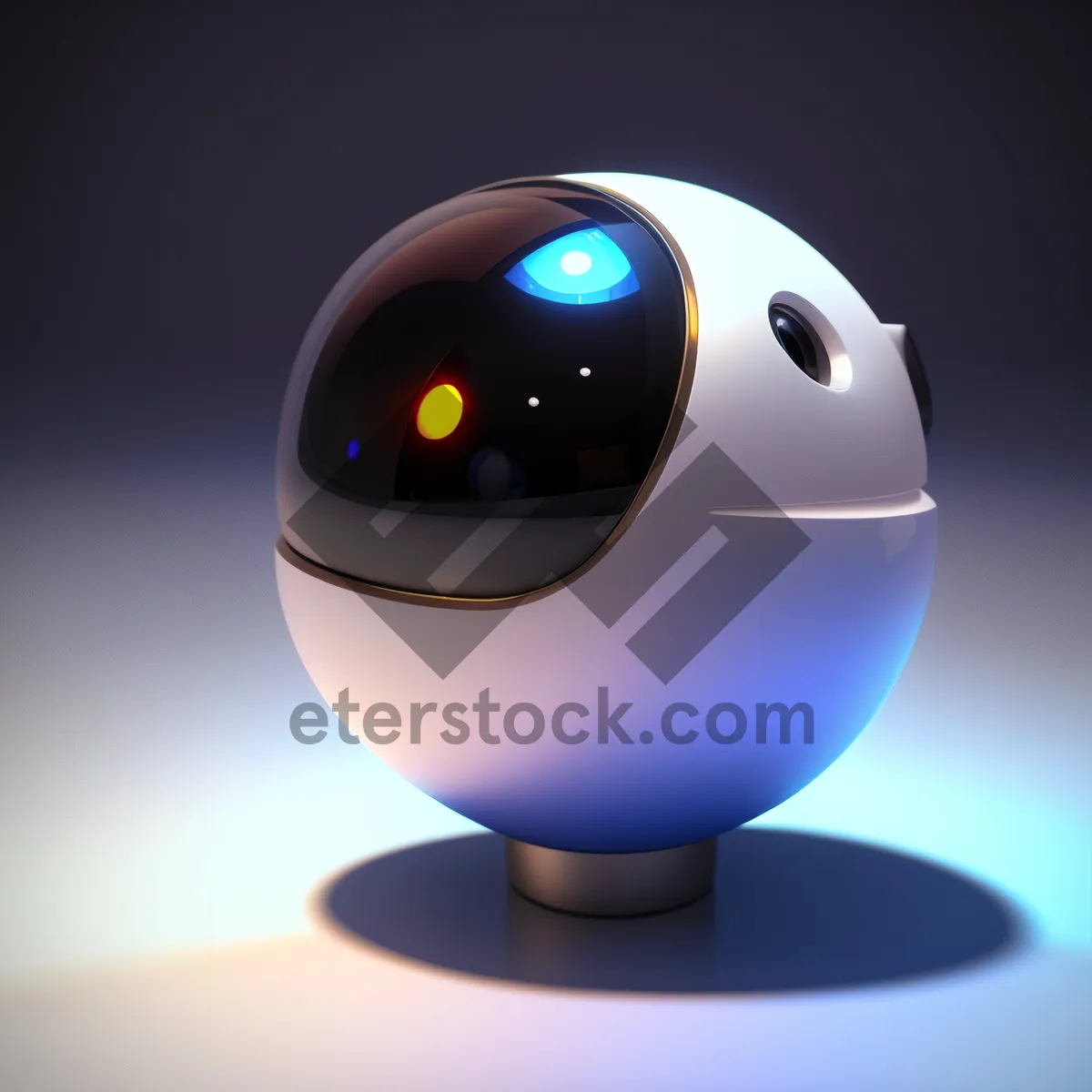 Picture of 3D Soccer Ball Icon - World Football Sphere Render