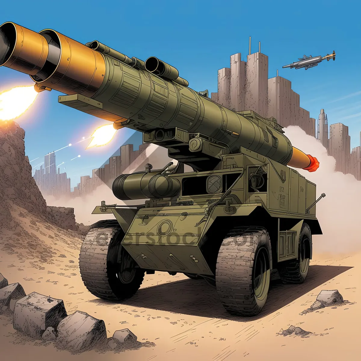 Picture of Skyward Strike: Advanced Military Rocket Launcher