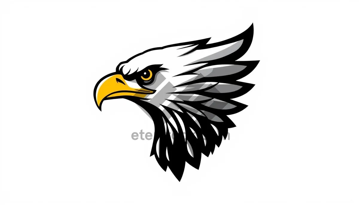 Picture of Wing Symbol Set - Graphic Design Cartoon Icon