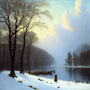 Winter Wonderland - Snowy Forest Landscape