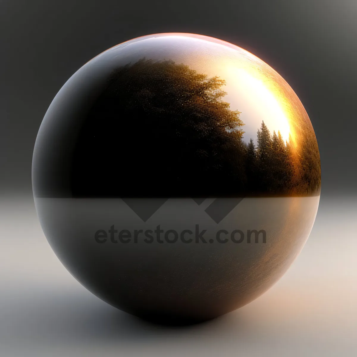 Picture of 3D Globe Egg Cup with Satellite Sphere