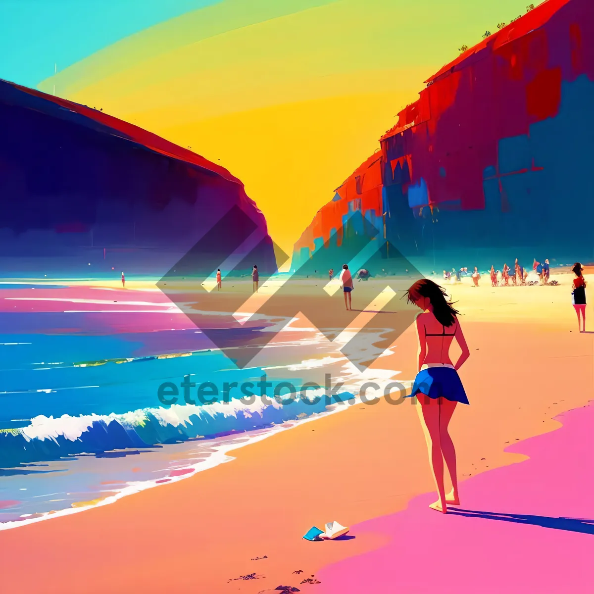Picture of Golden Sands: A Serene Beachfront Escape