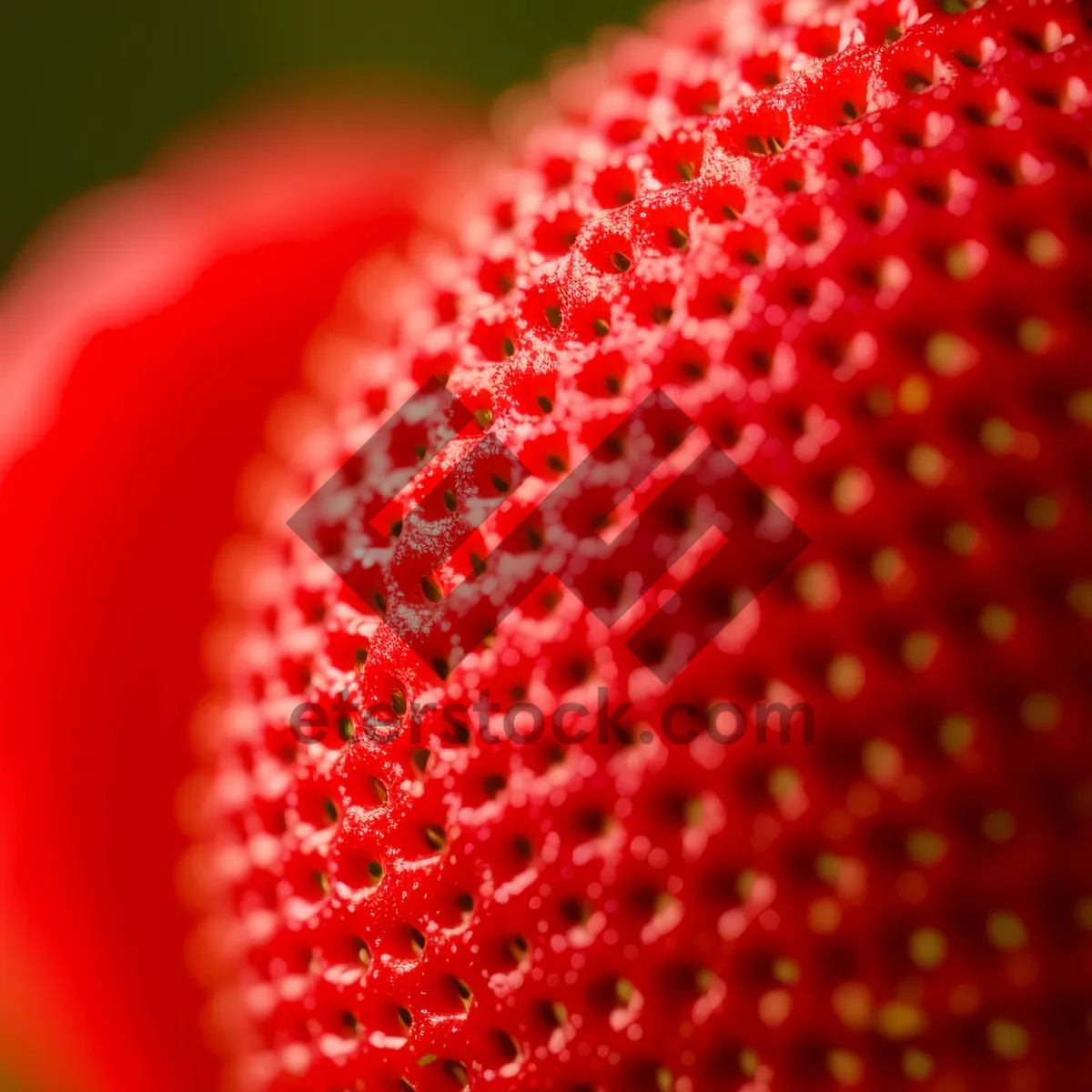 Picture of Fresh and Juicy Summer Strawberries Bursting with Sweetness