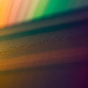 Colorful Blur: Artistic Pencil Design on Digital Wallpaper