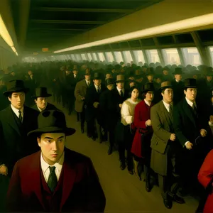 Smiling Businessman in Professional Suit at Office Meeting