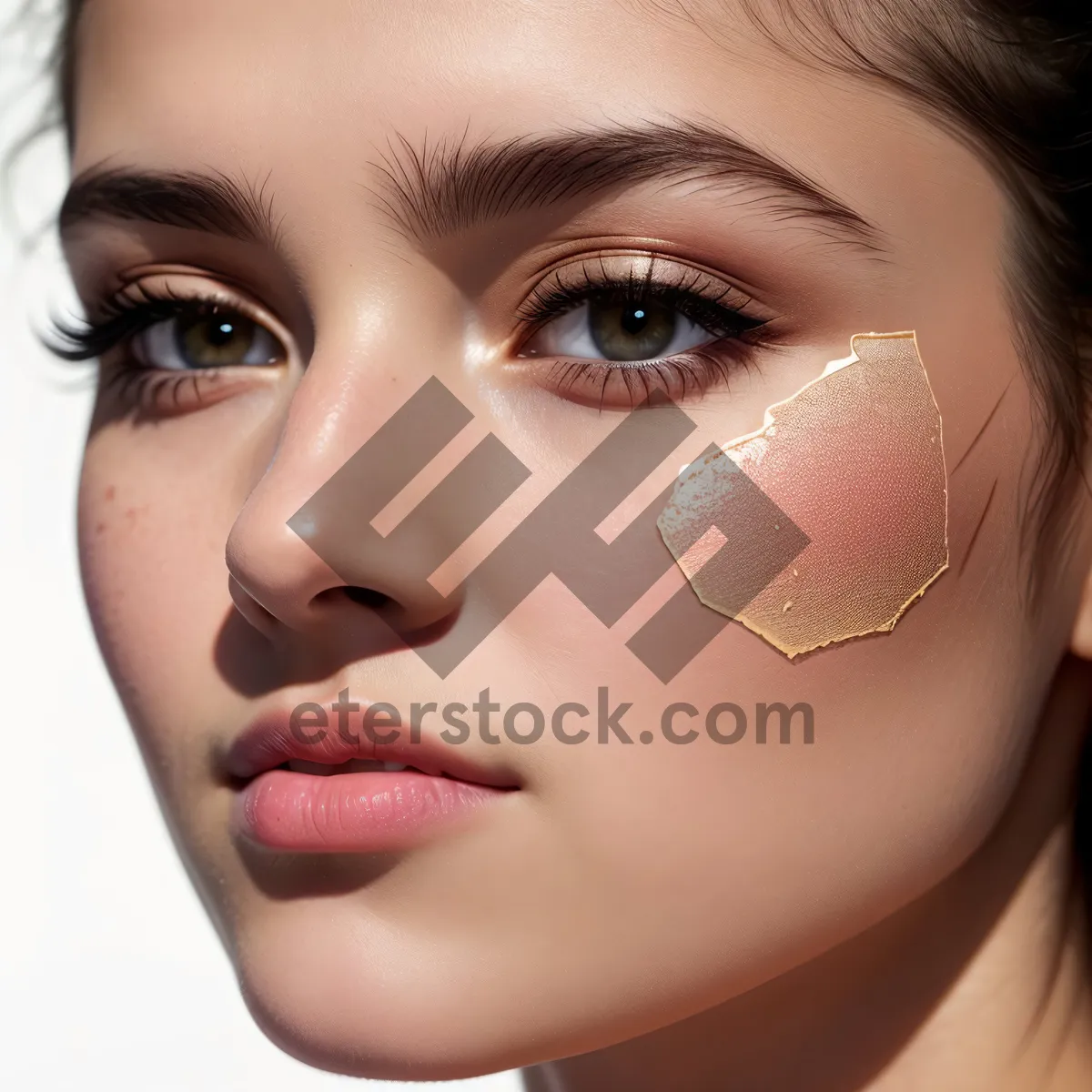 Picture of Flawless Beauty: Attractive Model with Stunning Makeup