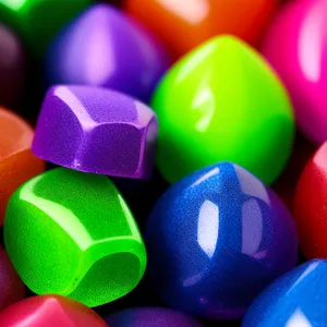 Colorful Easter Candy Egg Celebration