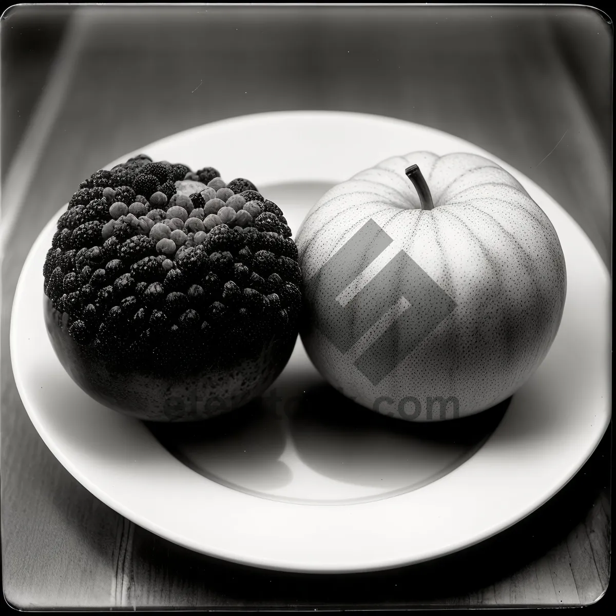 Picture of Fresh and Healthy Egg-Fruit Breakfast Delight