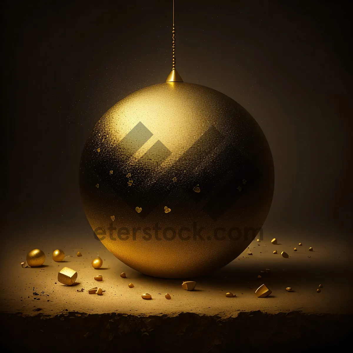 Picture of Merry Winter Celebration: Festive Hanging Bauble