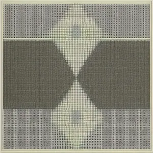 Modern Woven Fabric Grid Pattern Texture