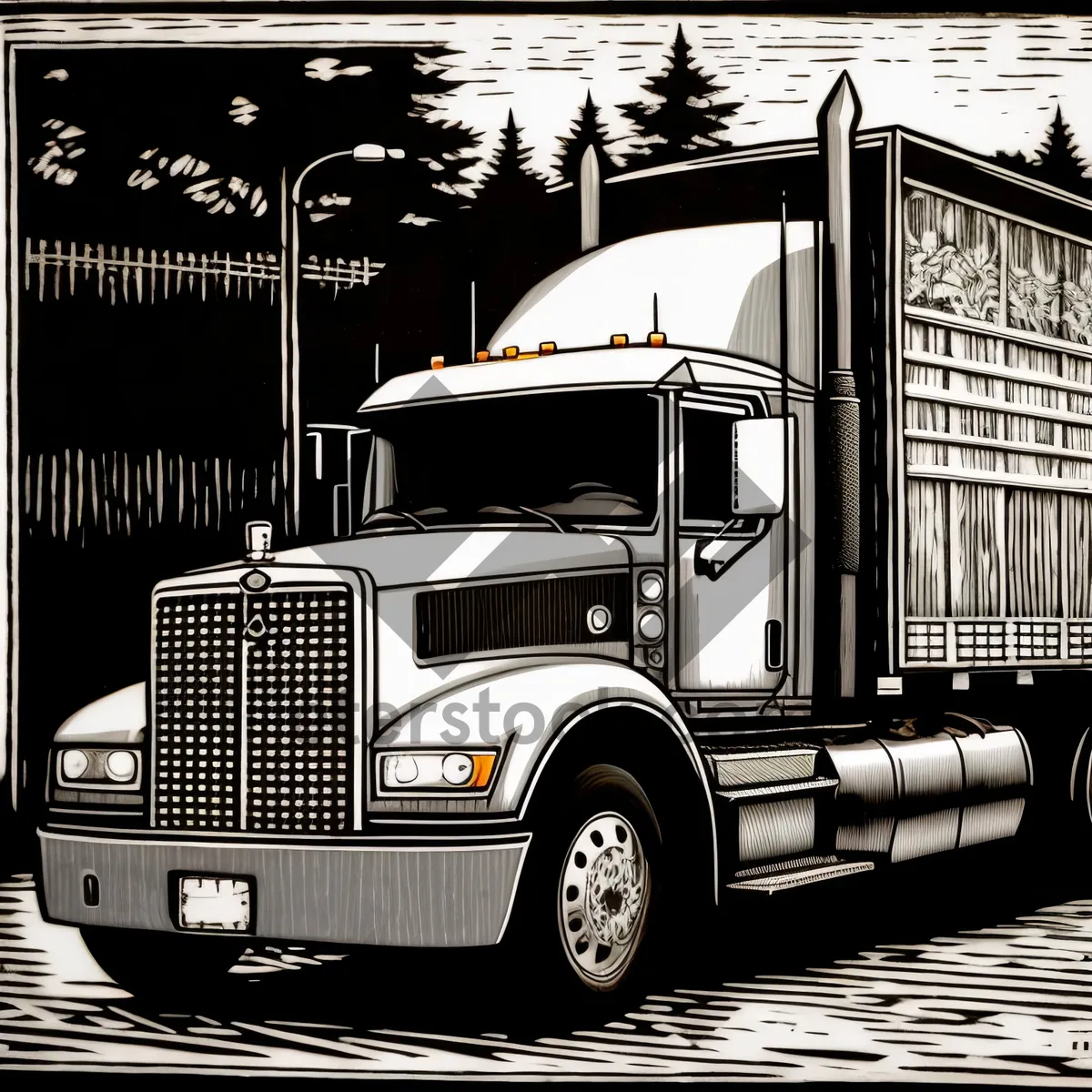 Picture of Highway Haul: Fast and Reliable Trucking Transport