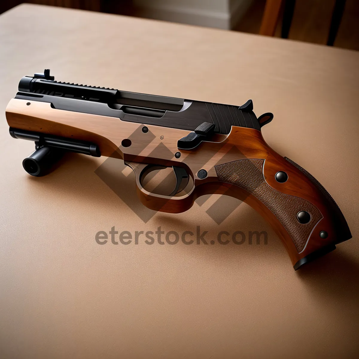 Picture of Crime and Instrument: Violin-shaped Revolver