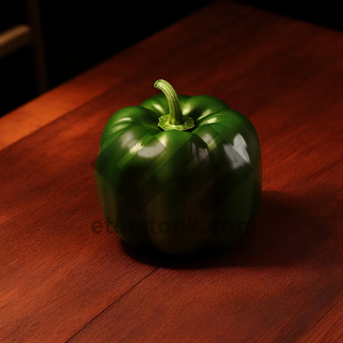 Picture of Fresh Vegetable Salad with Bell Pepper and Tomato