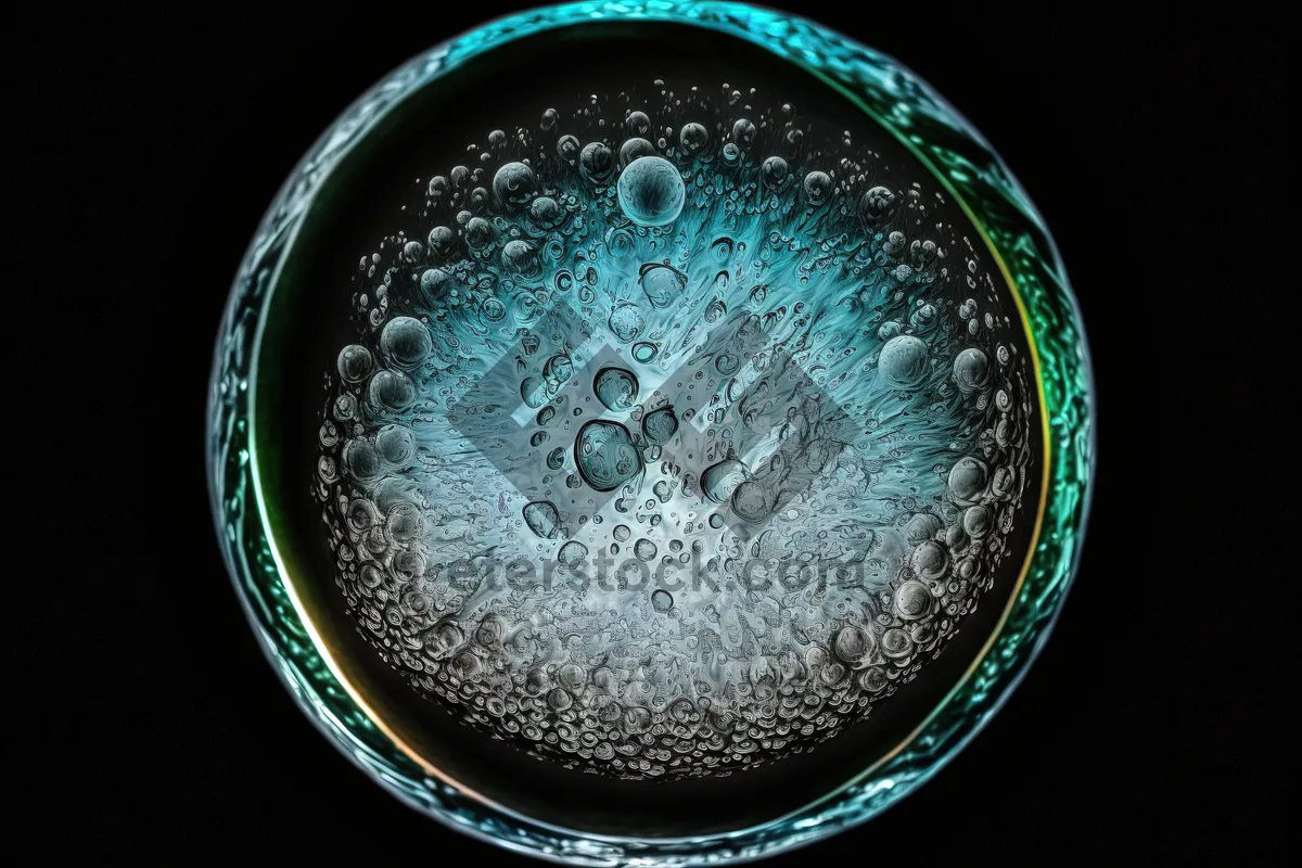 Picture of Space globe on night tableware