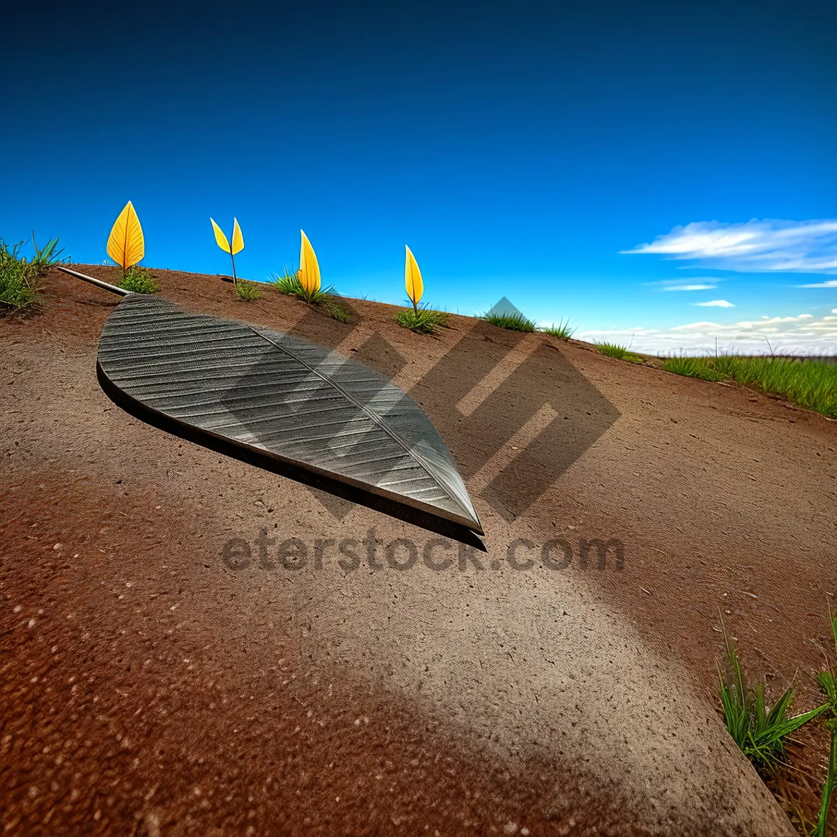 Picture of Desert Skyline: Travel through Sand Dunes