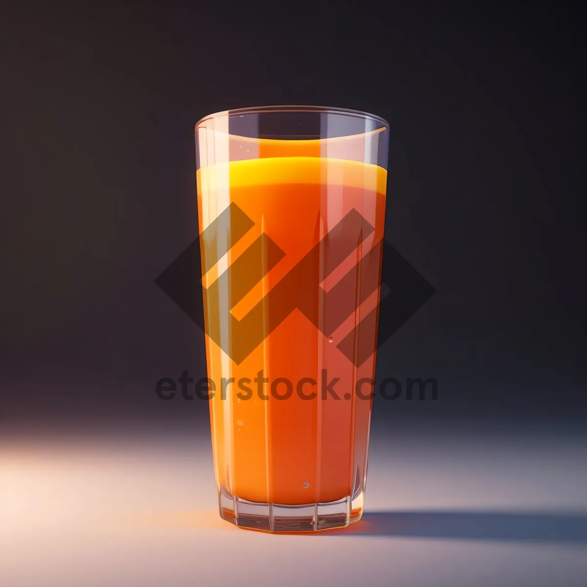 Picture of Refreshing citrus cocktail in glass with frothy golden froth.