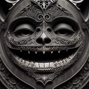 Mysterious Masquerade: Venetian Carnival Mask