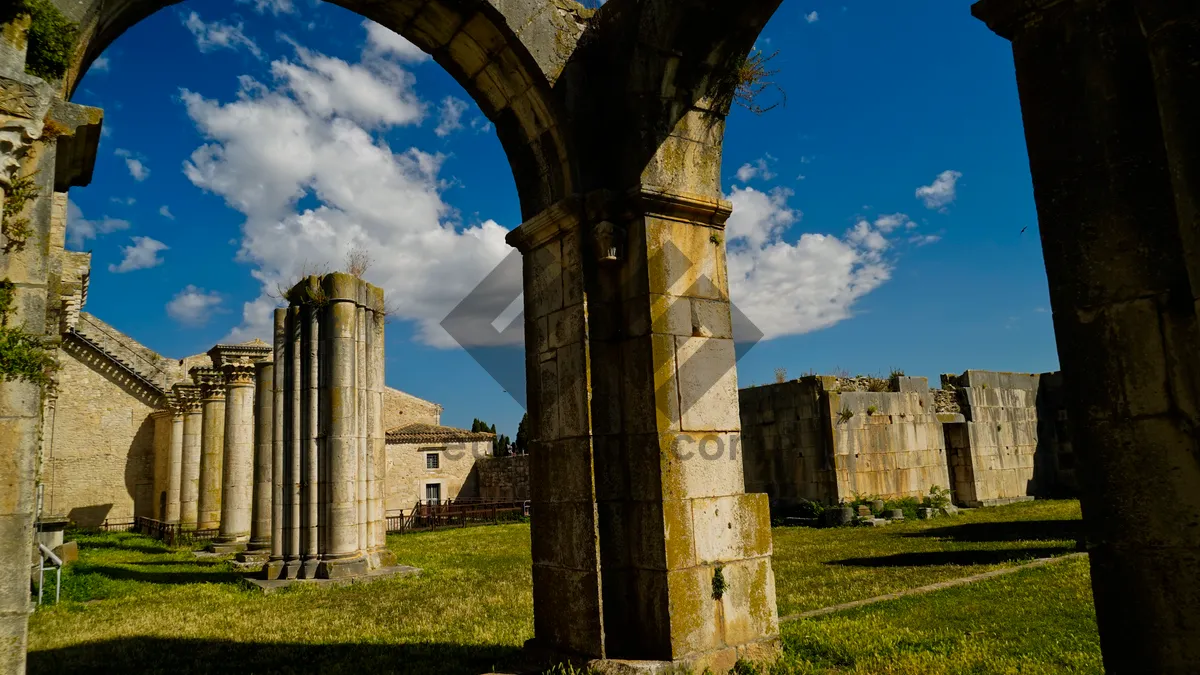 Picture of Ancient Triumphal Arch at the Historic Ruins