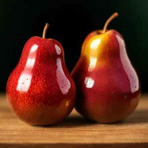 Sweet and Juicy Yellow Pear - Healthy Fruit