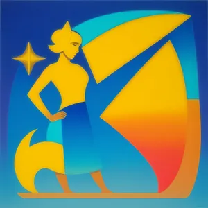 Creative Symbolic Graphic Art Design Icon