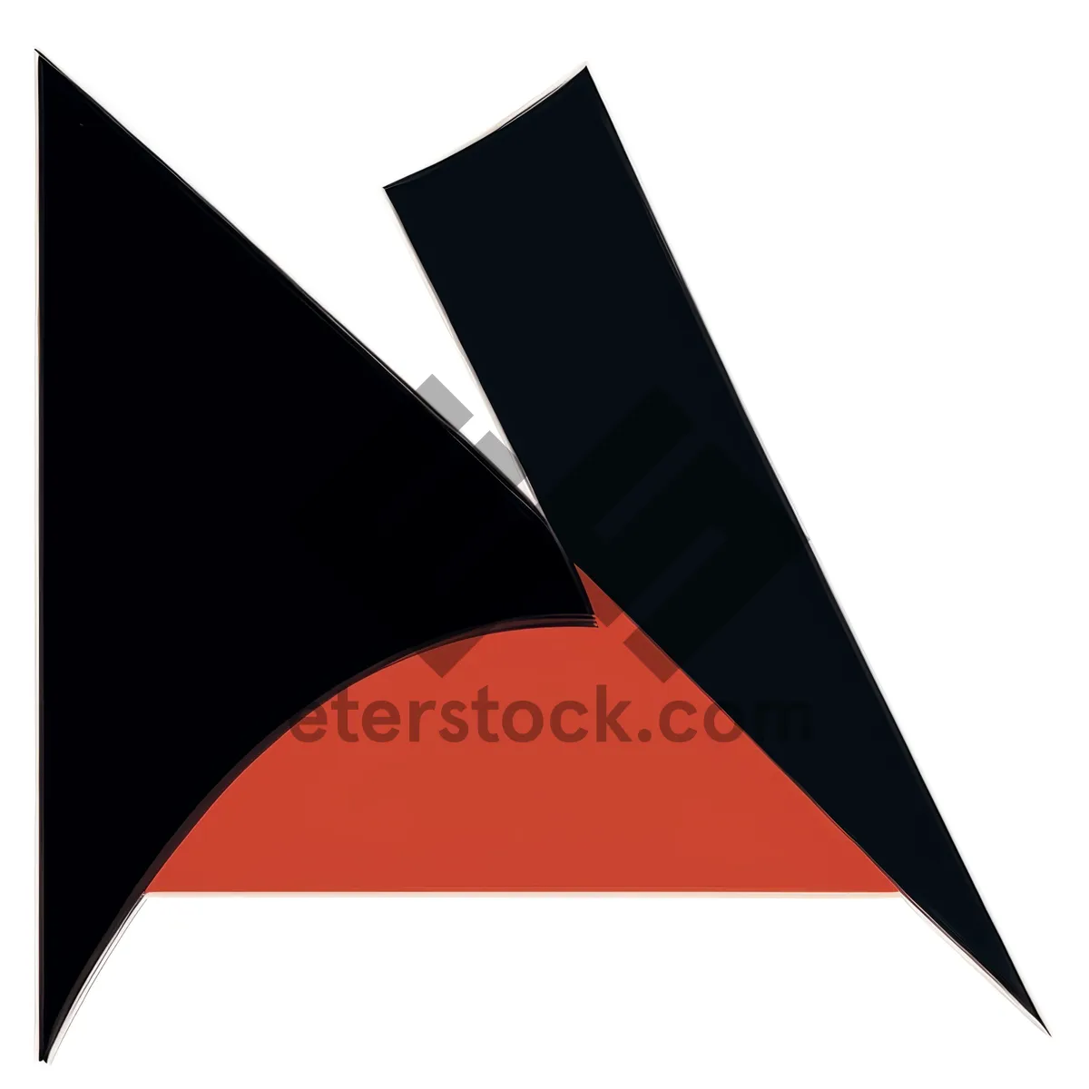 Picture of Patriotic 3D Symbol Flag Design Icon