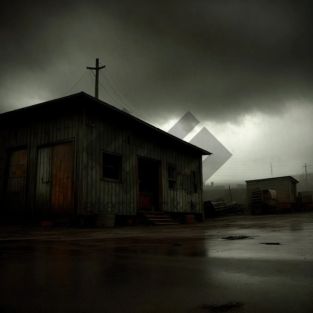 Picture of Rustic Outbuilding in Rural Skyline