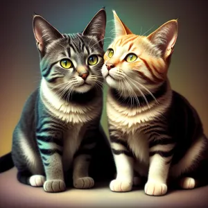Cute Tabby Kitten with Adorable Whiskers