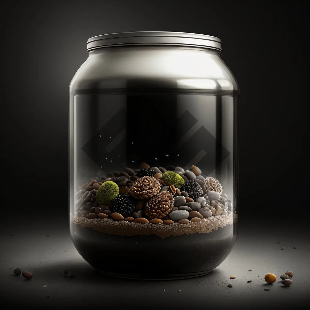 Picture of Pepper Glass Jar - Healthy Ingredient Conserve Tea