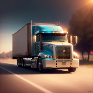 Highway Hauler: Fast Freight Delivery on Wheels