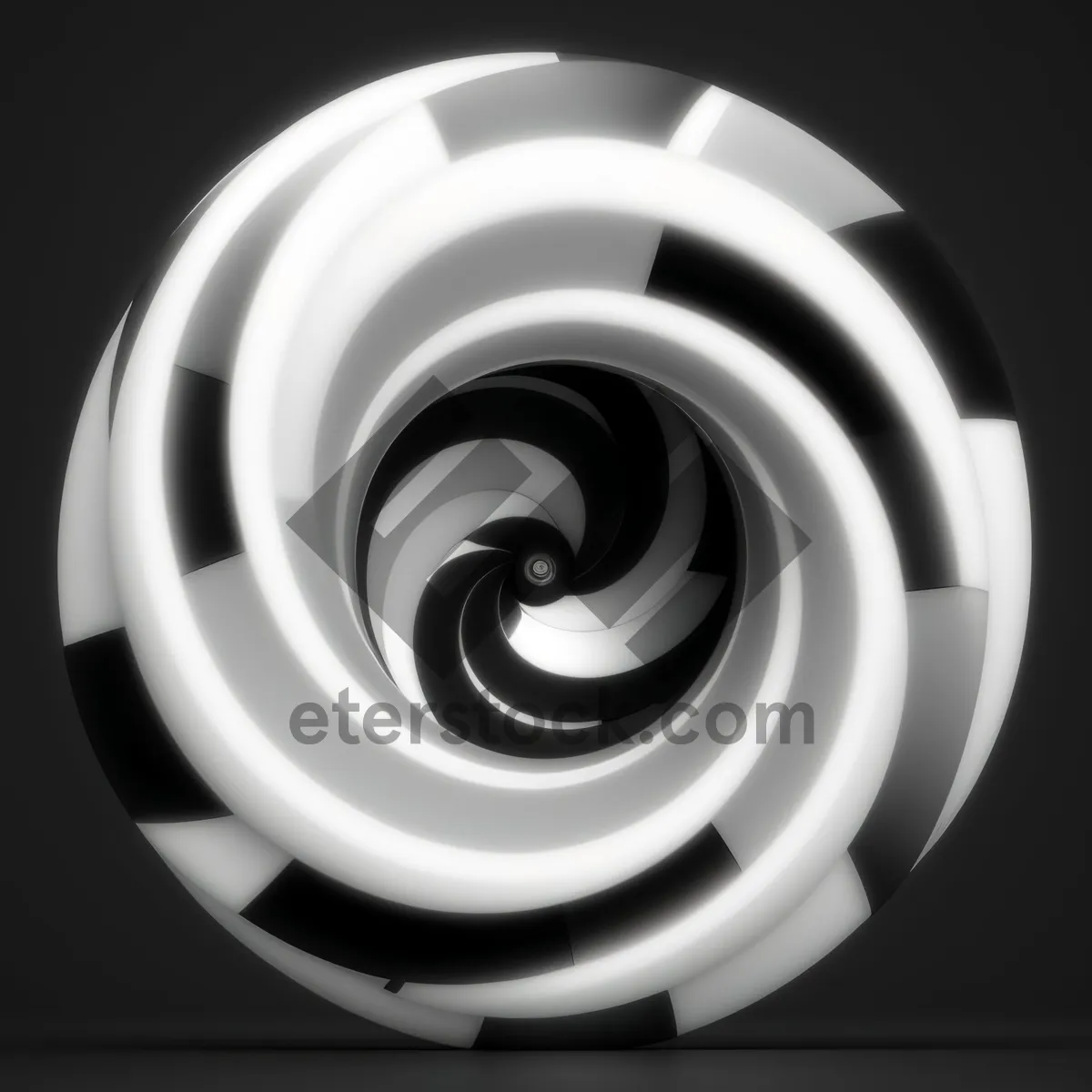 Picture of Abstract 3D Graphic Circle Design