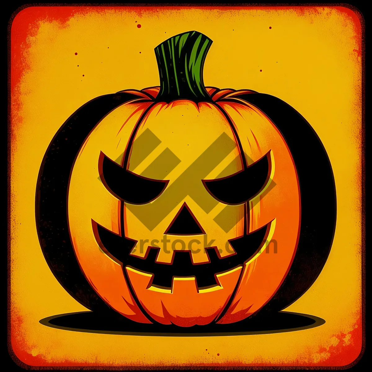 Picture of Spooky Pumpkin Jack-O'-Lantern