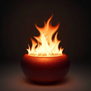 Fiery Blaze: Iconic Symbol of Heat and Light