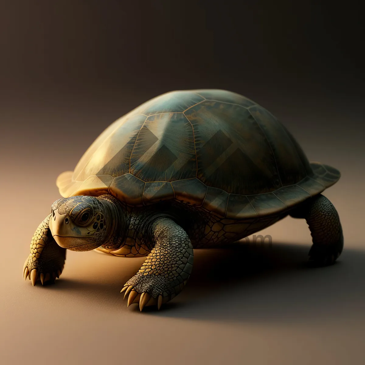 Picture of Slow and Steady: Terrapin in its Shell