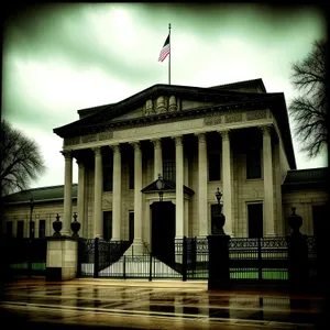 Iconic Government Palace: Ancient Domed Landmark with Historical Significance