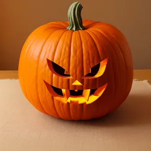 Autumn Glow: Festive Jack-O'-Lantern Illumination