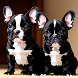 Adorable Bulldog Terrier Puppy - Cute Purebred Pet